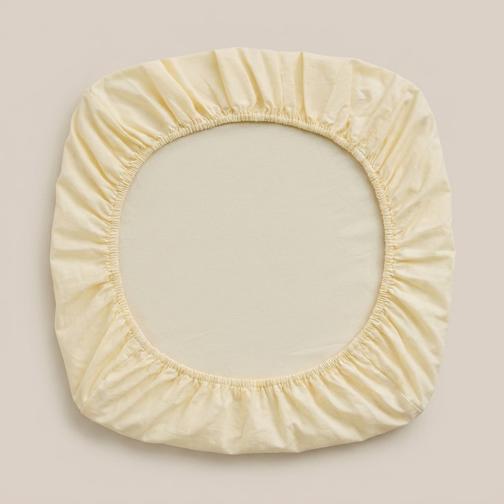 Fitted Sheet - Custard