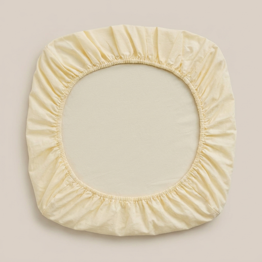 Fitted Sheet - Custard