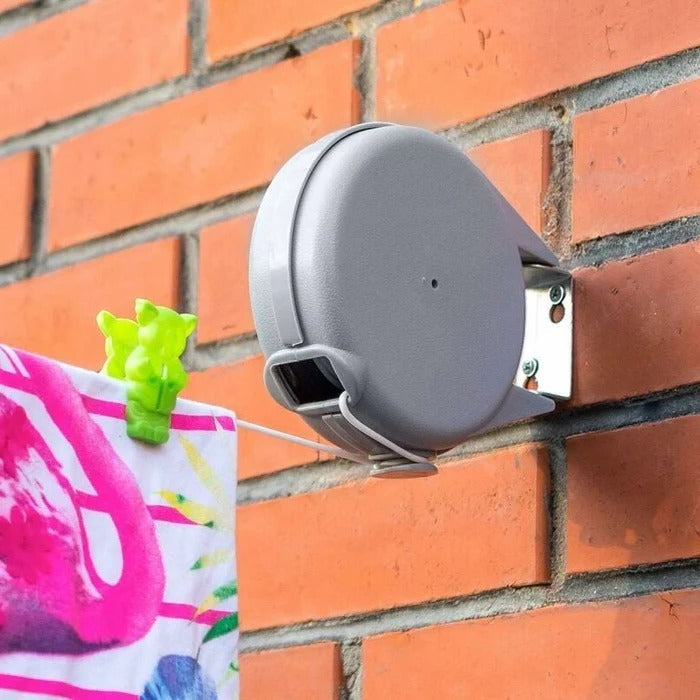 Retractable Washing Line with Swivel Wall
