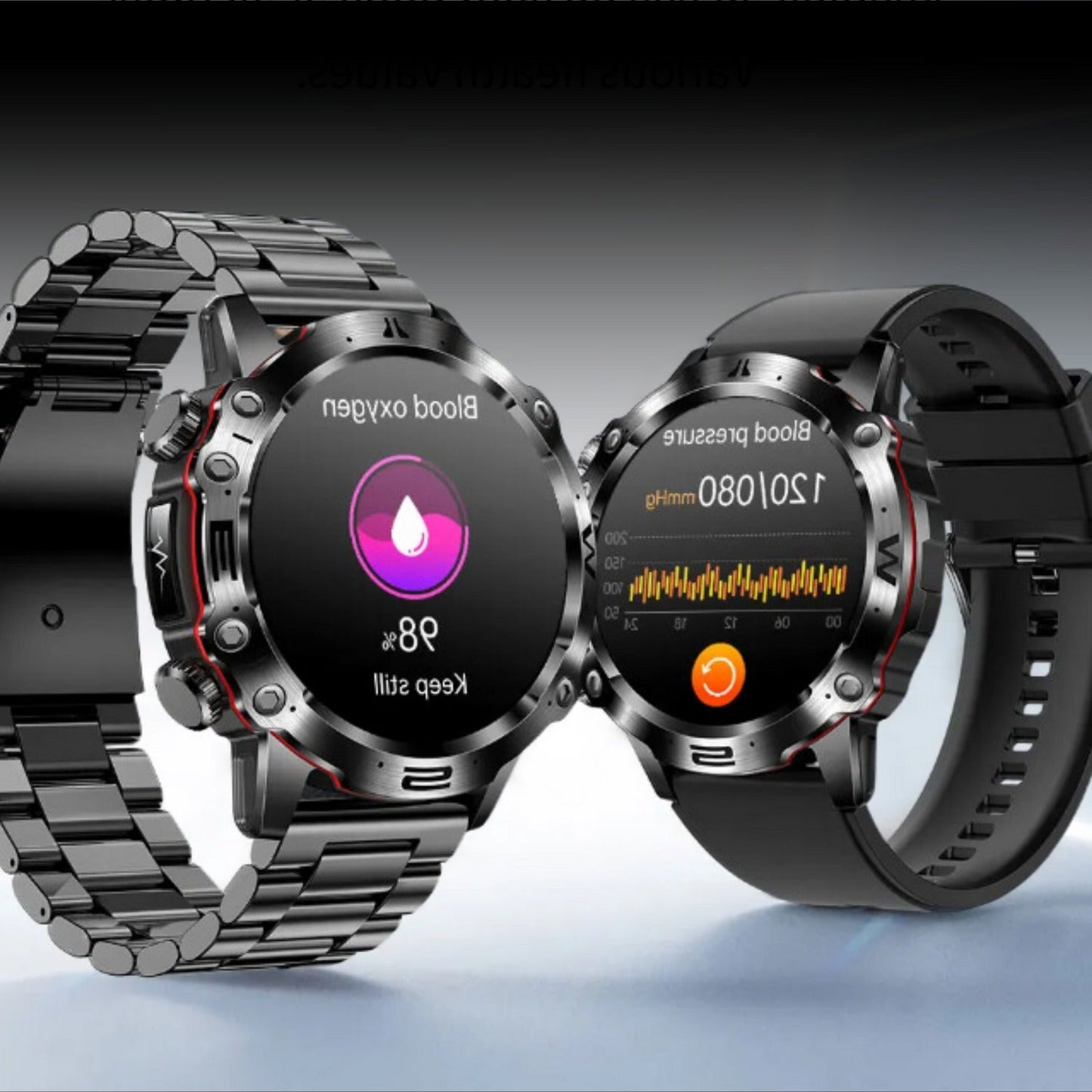 Multifunctional Everyday Wellness Smartwatch