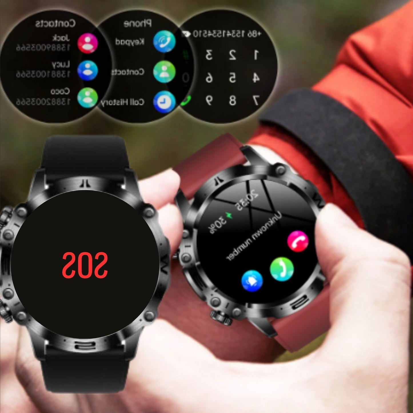 Multifunctional Everyday Wellness Smartwatch