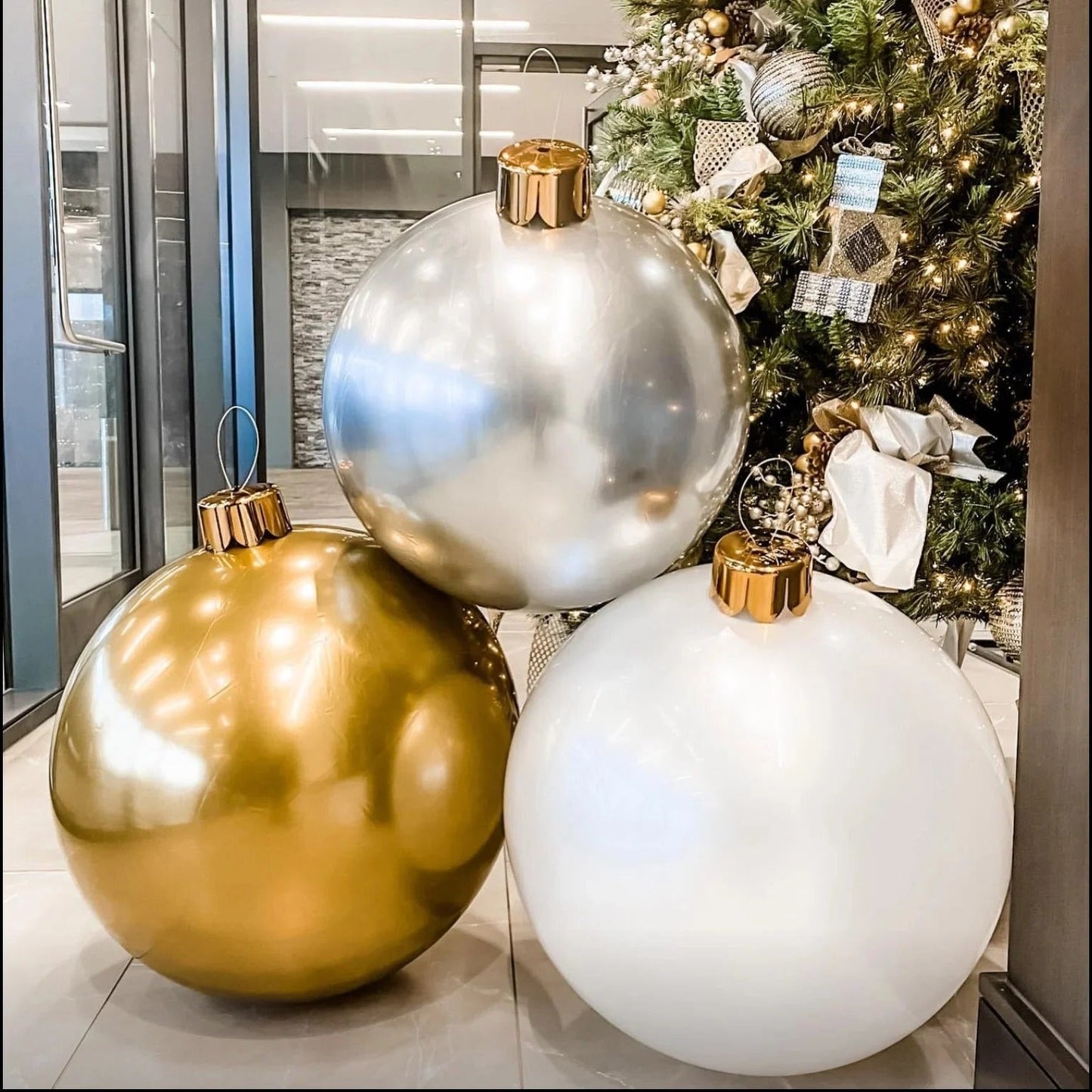 Inflatable Holiday Ball Decoration