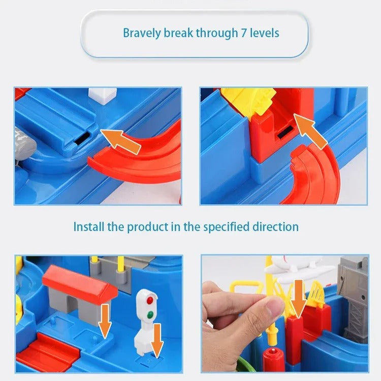 Children’s Mechanical Vehicle Track Game