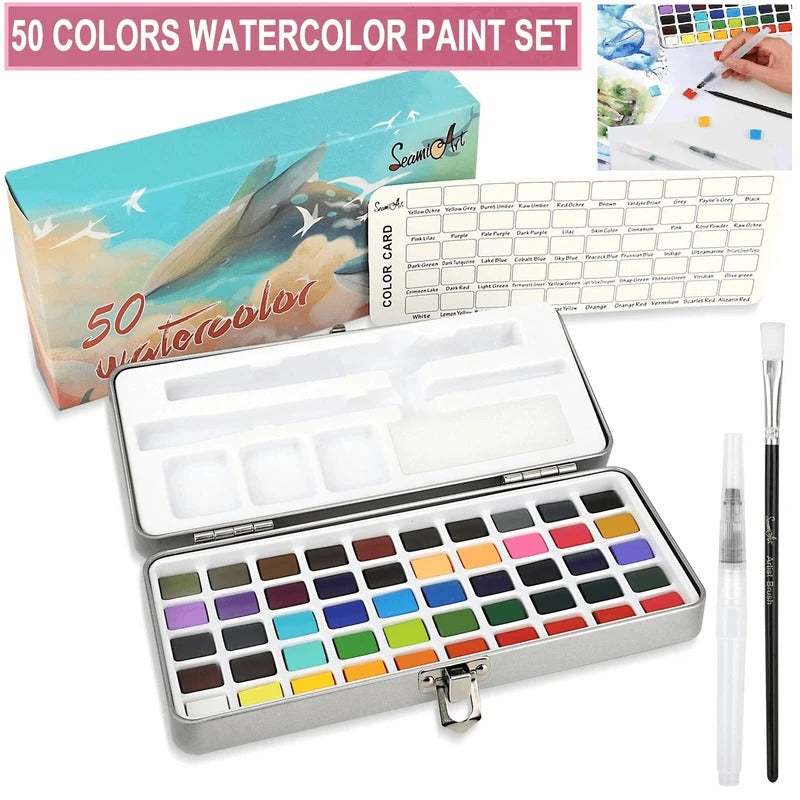 Watercolor Paint Set