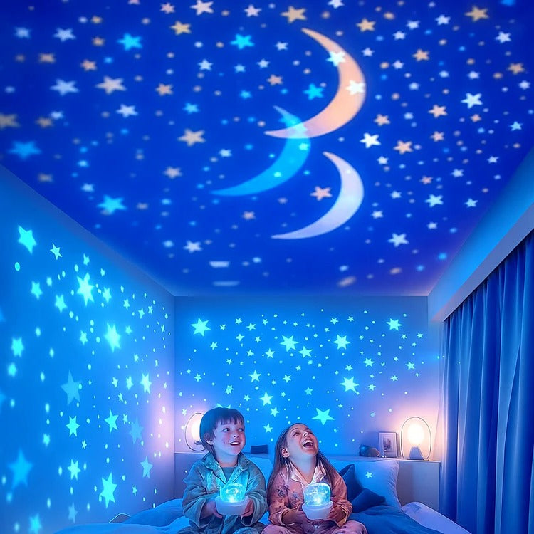 Children’s Night Light and Ocean Projection Lamp