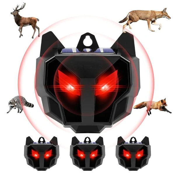 Solar Powered Outdoor Nocturnal Animal Repeller