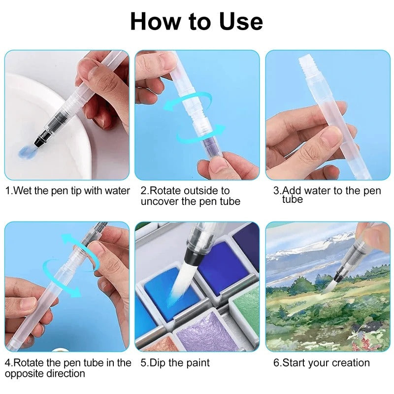 Watercolor Paint Set