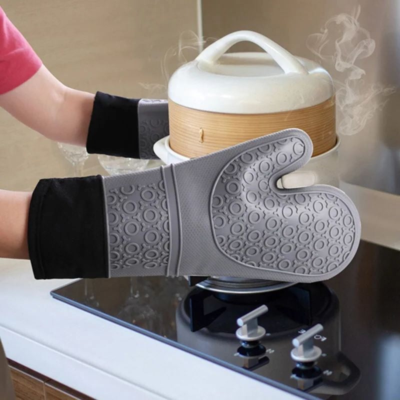 Heat-Resistant Oven Gloves