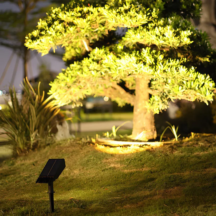 Waterproof LED Solar Multi-zoom Spot Light