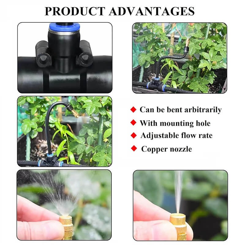 Drip Irrigation Kit with 360 degree
