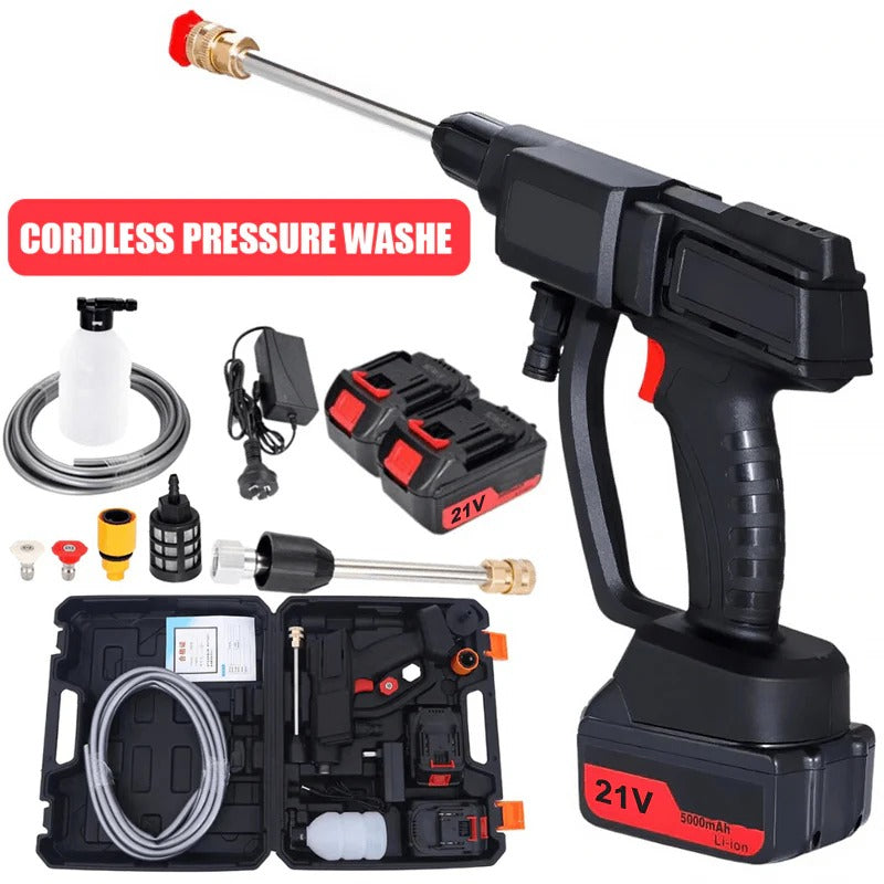 Cordless High Pressure Washer with 2