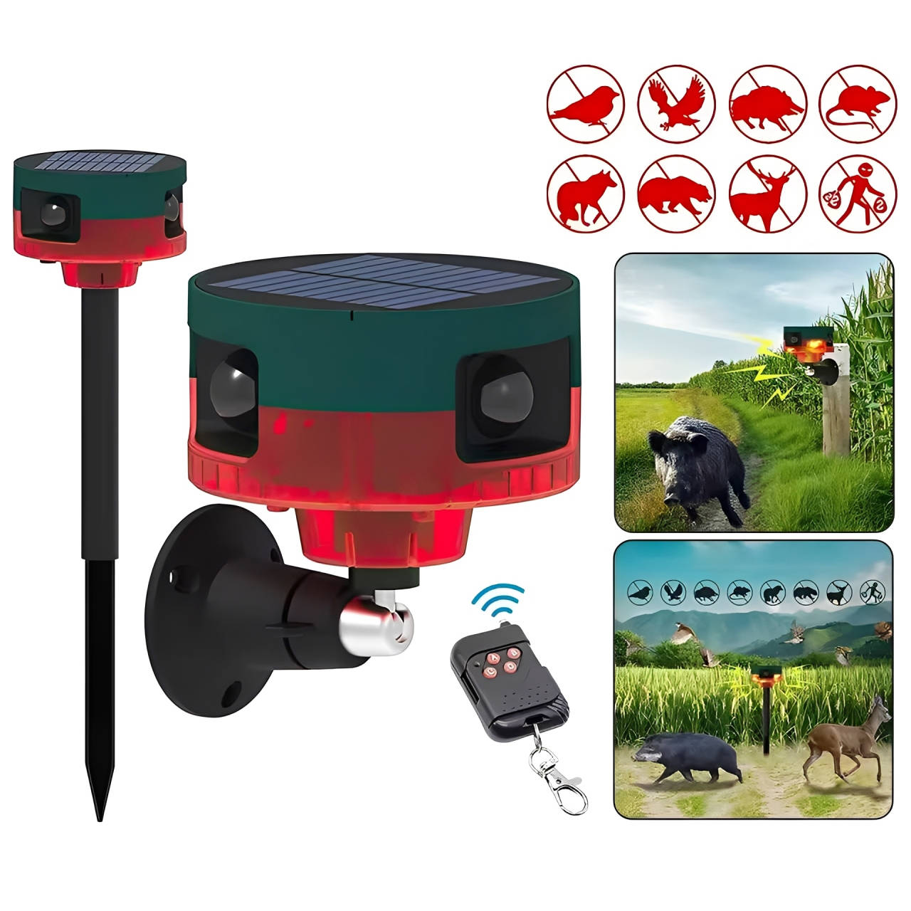 360 Degree Solar Repeller For Pigeon