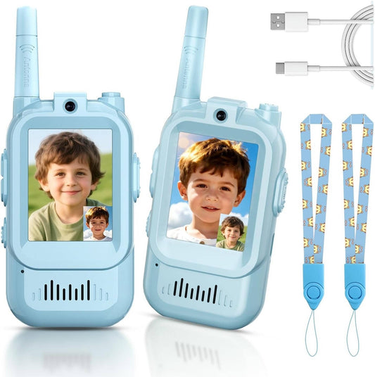 Kids Walkie Talkies Video Voice & Chat 2 Set
