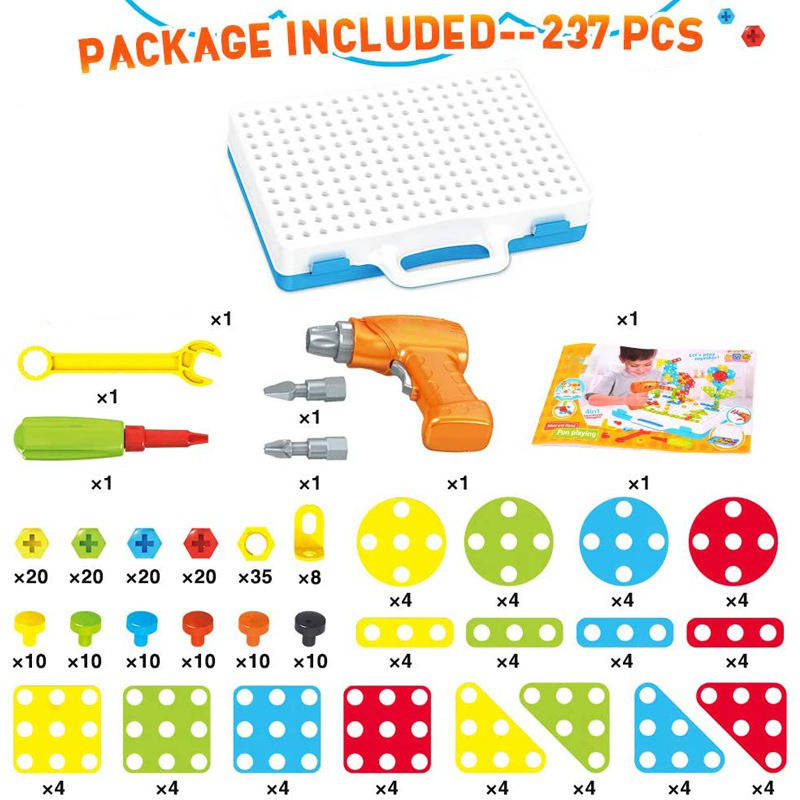 Building Toys for Kids 237pcs