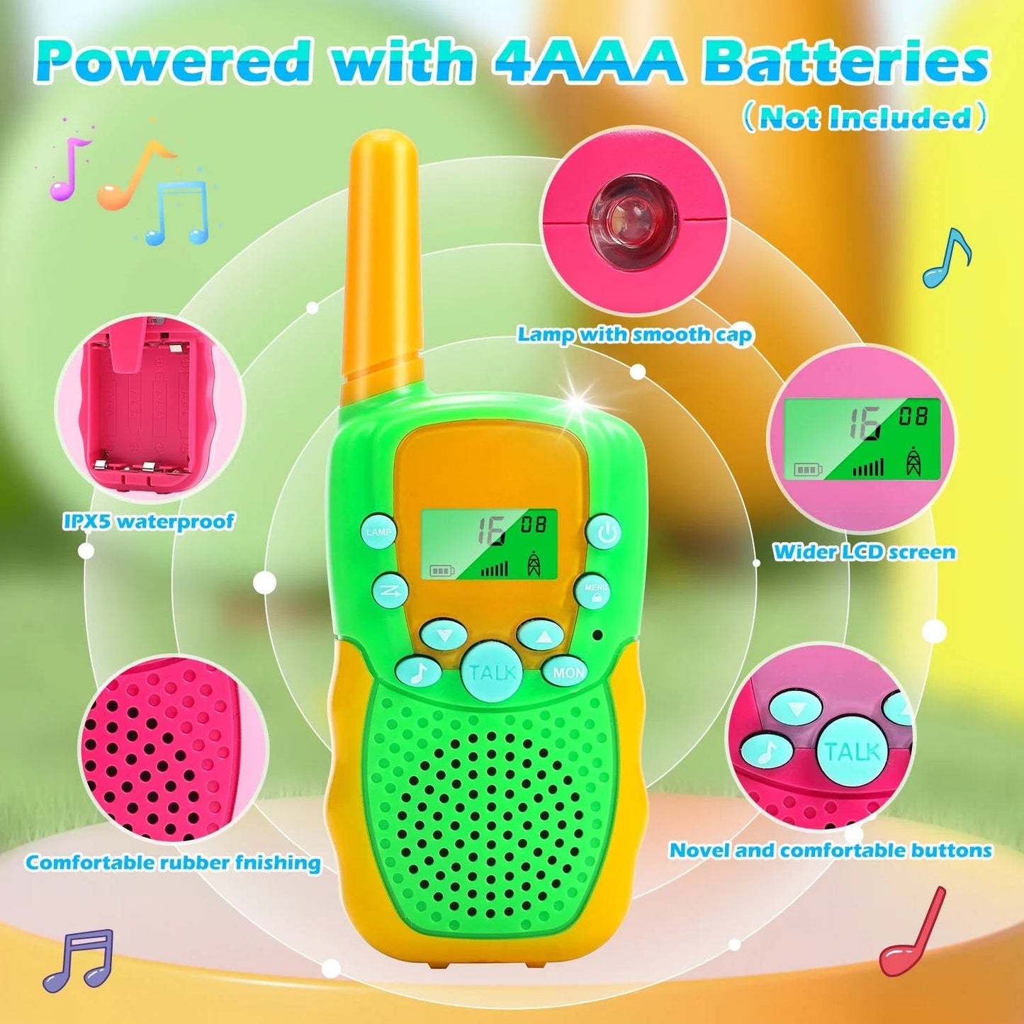 Kids Walkie Talkies (3 Piece Set)