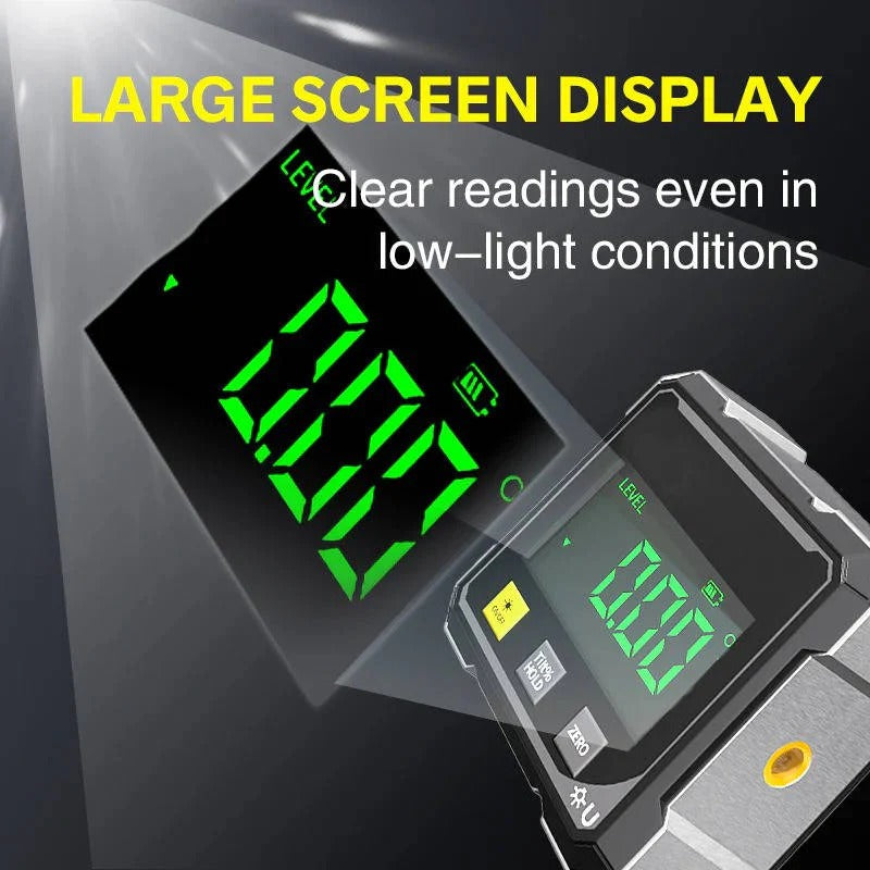 Digital Angle Gauge with Laser