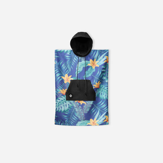 Kids Changing Poncho: Palms Dusk