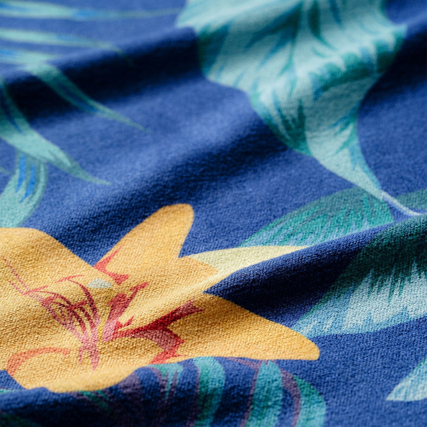 Kids Changing Poncho: Palms Dusk