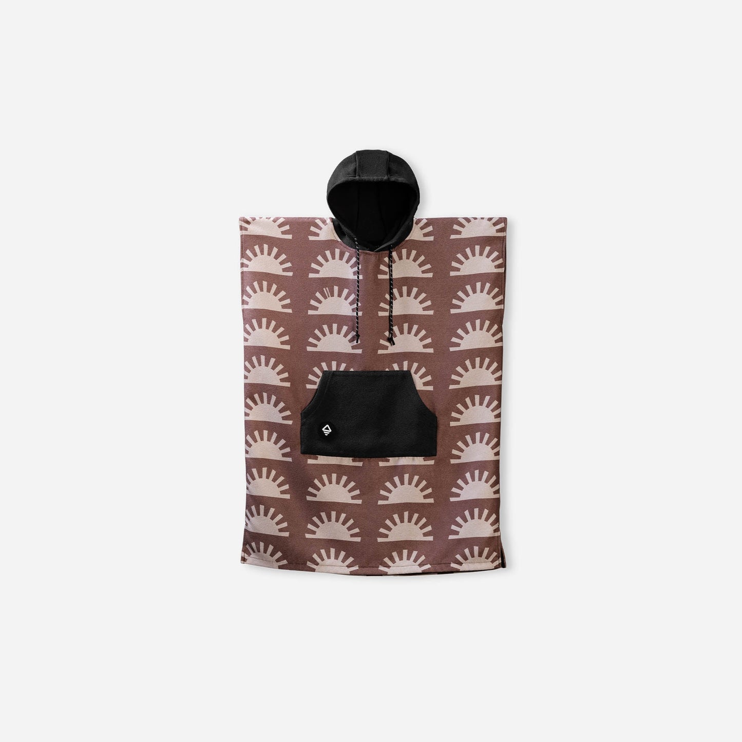 Kids Changing Poncho: Sunshine Burgundy