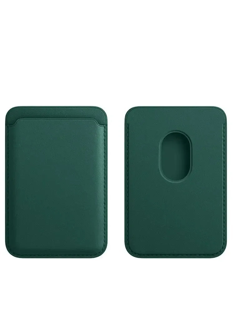 Magnetic Leather Card Holder Wallet for iPhone