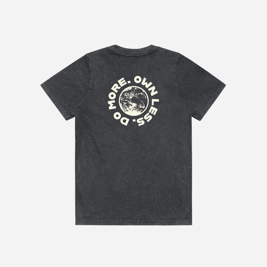 Women's Tee Shirt: Journeys Washed Black