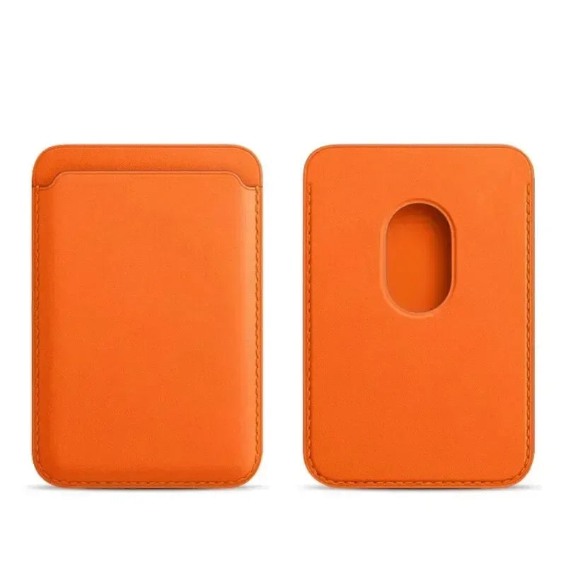 Magnetic Leather Card Holder Wallet for iPhone