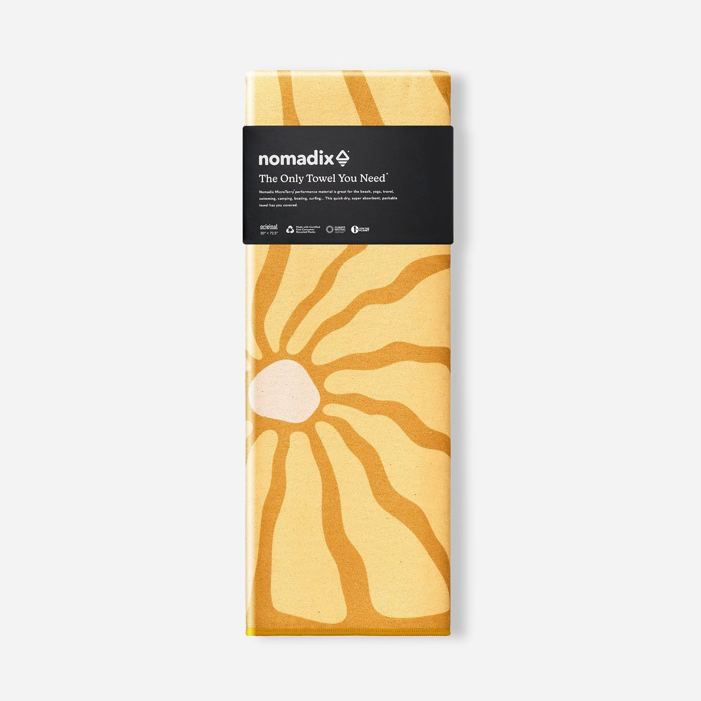 Original Towel: Lazy Daisy Gold