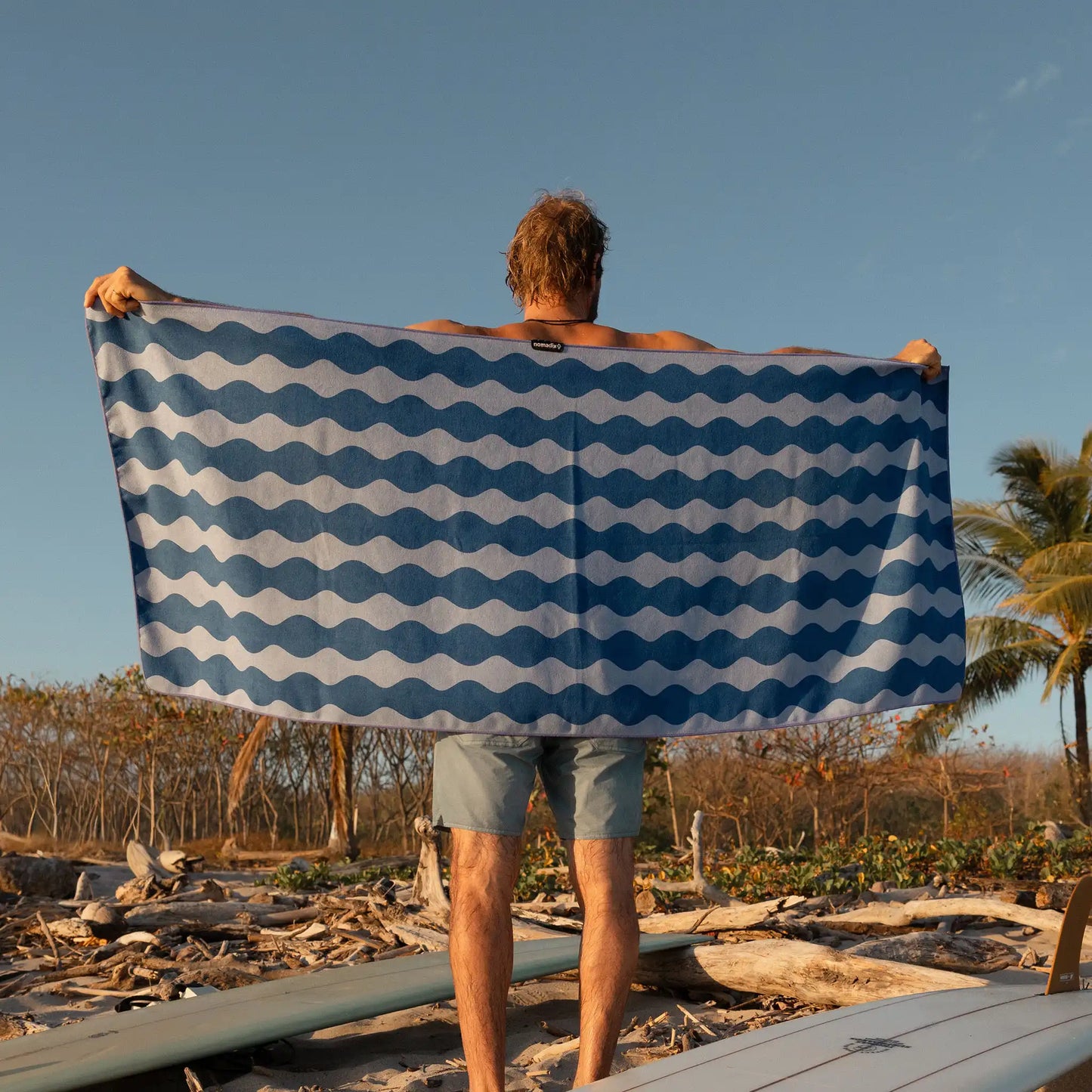 Original Towel: Slack Tide Coastal Blue