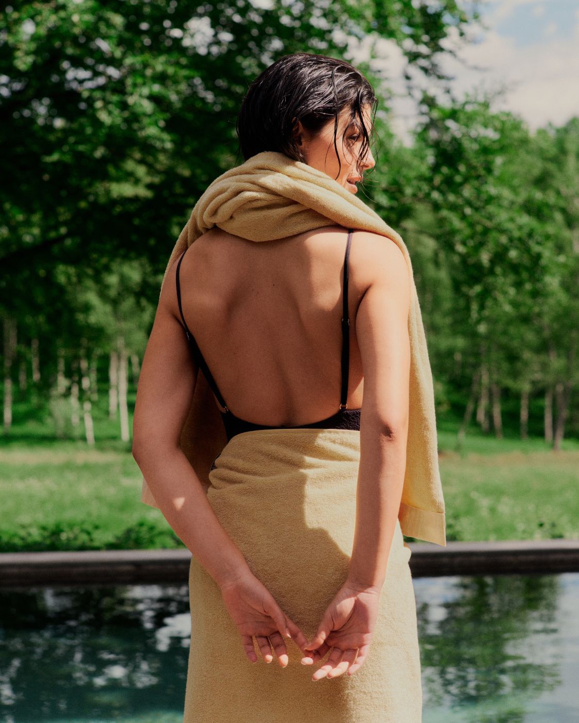 Bath Towel - Sunflower