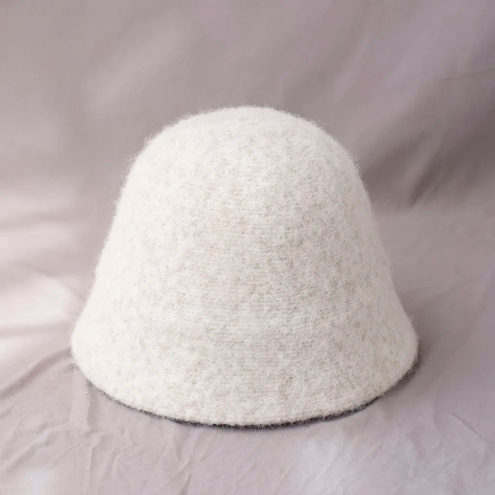 Women's Winter Wool Bucket Hat