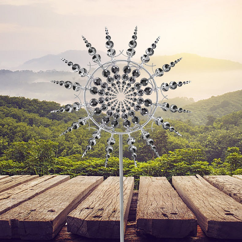Anti-Rust Magical Metal Windmill-Kinetic Metal
